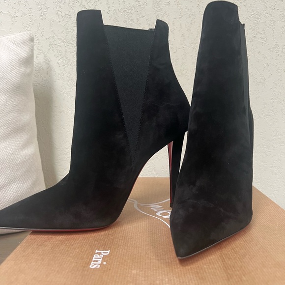 Women Christian Louboutin Ankle Boots - Picture 7 of 8